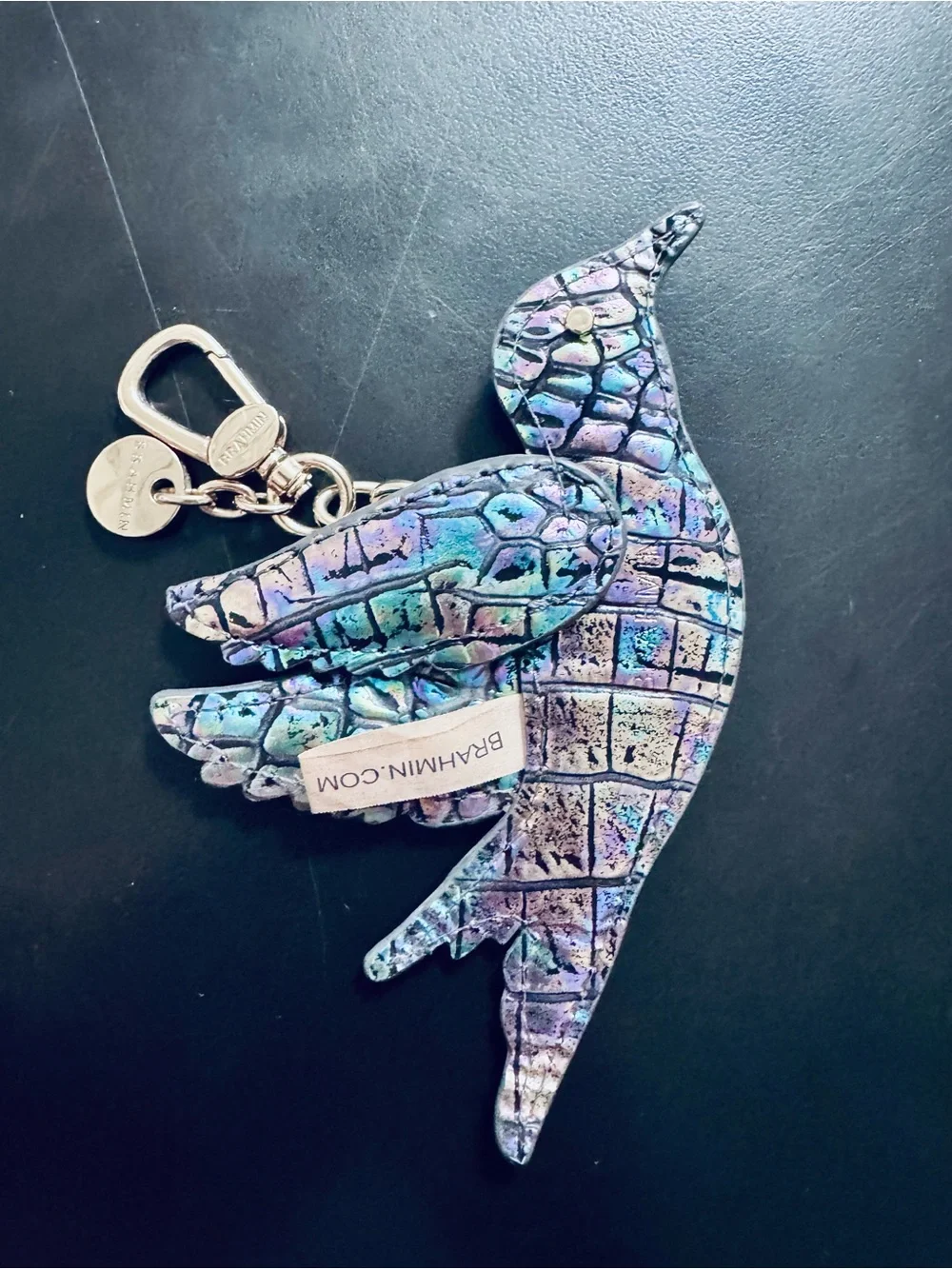 Brahmin Nightingale Tassel Keychain/Bag Charm